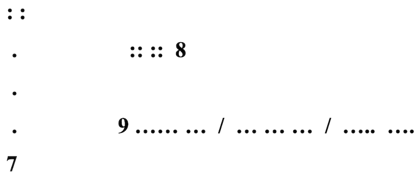 examples of dice patterns
